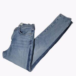 Agolde Toni Jeans Womens Size 27 Straight Leg Mid Rise Light Wash Denim Pants